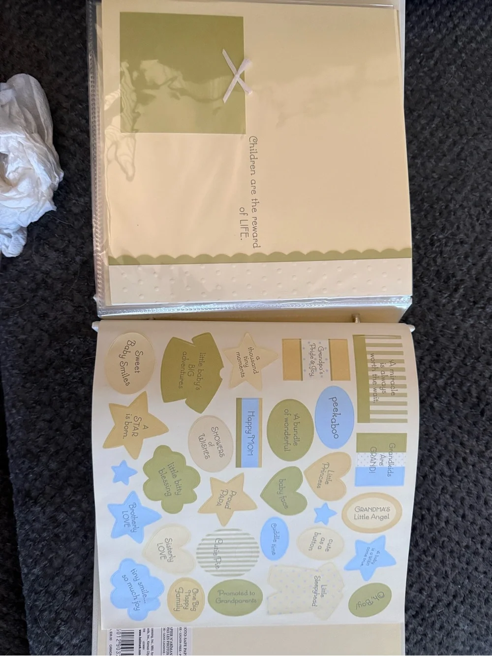 Hallmark baby themed